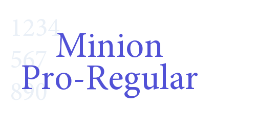 Minion Pro-Regular-font-download