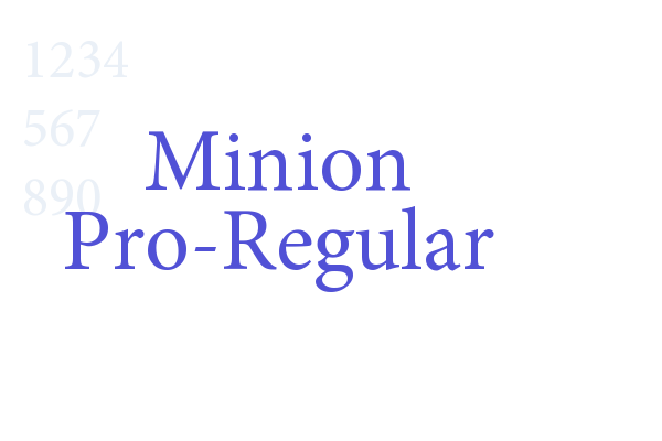 Minion Pro-Regular