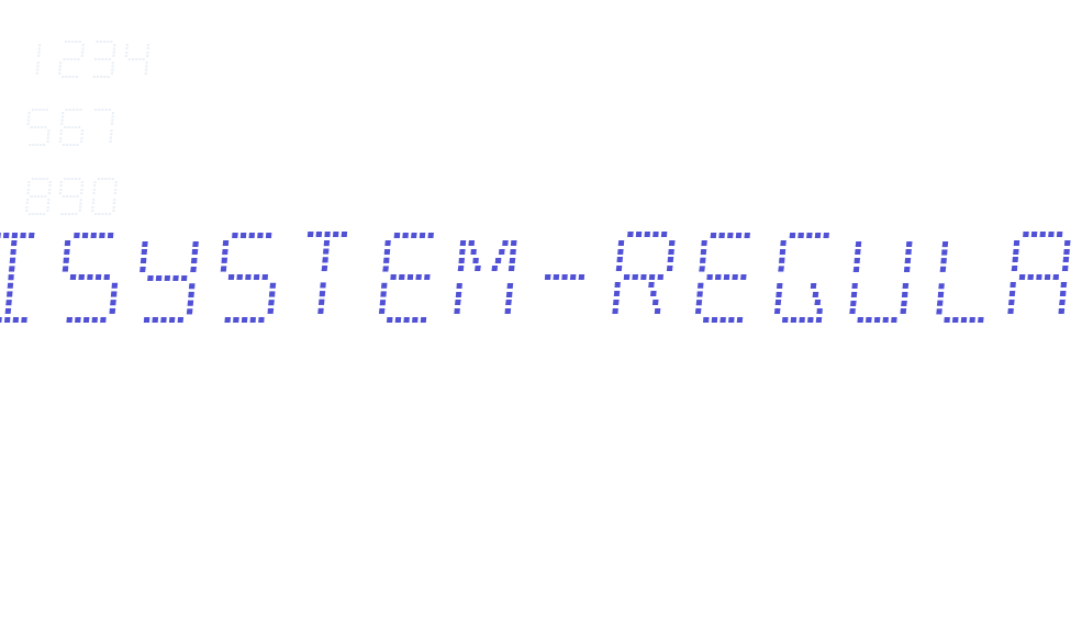 Minisystem-Regular-font-download