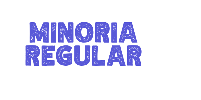 Minoria Regular Font Download