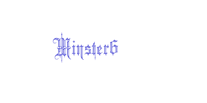 Minster6 Font Download