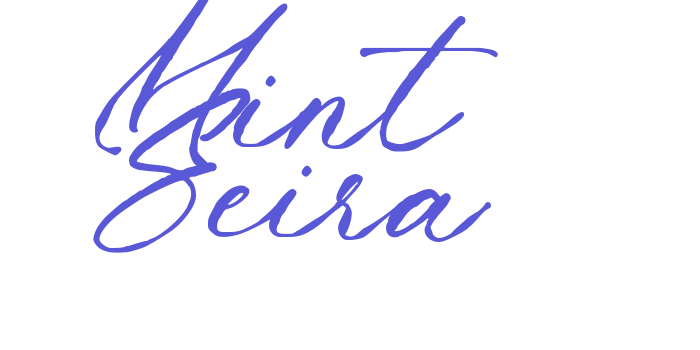 Mint Seira Font