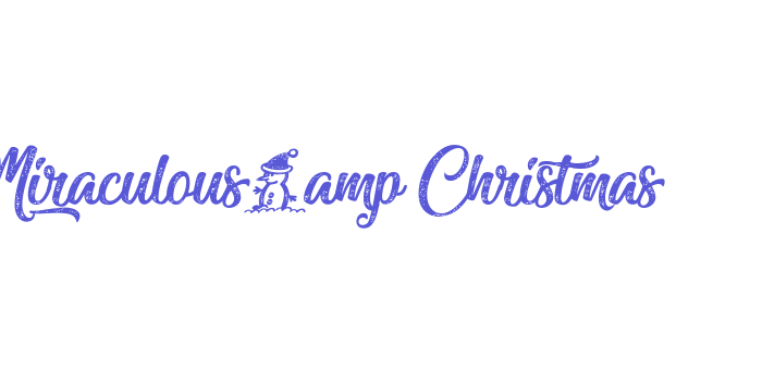 Miraculous&Christmas Font Download