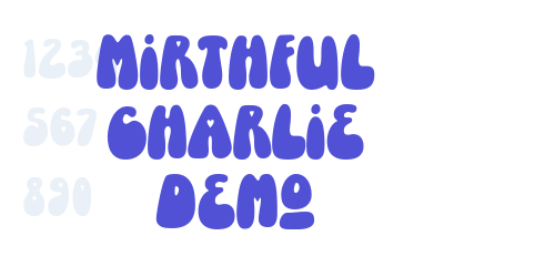 Mirthful Charlie Demo-font-download