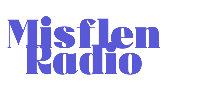 Misflen Radio Font