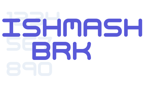 Mishmash BRK Font