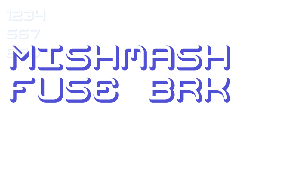 Mishmash Fuse BRK-font-download