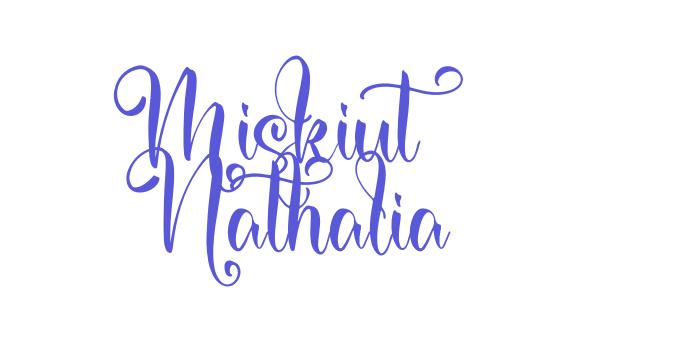 Miskiut Nathalia Font