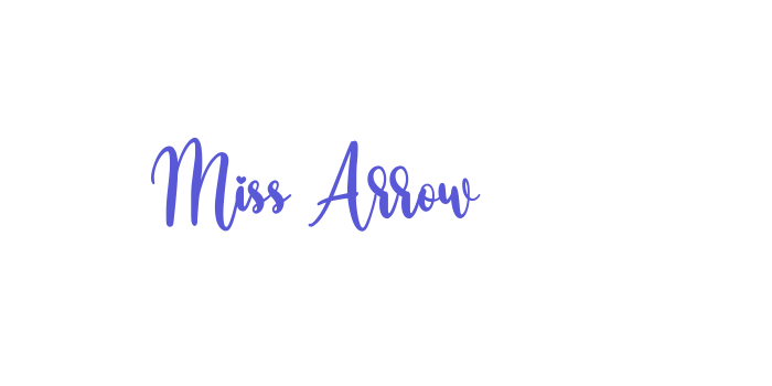 Miss Arrow Font Download