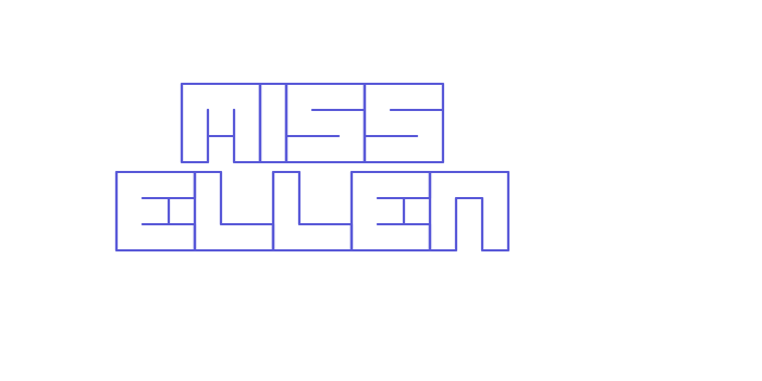 Miss Ellen Font Download