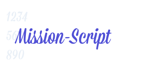 Mission-Script-font-download
