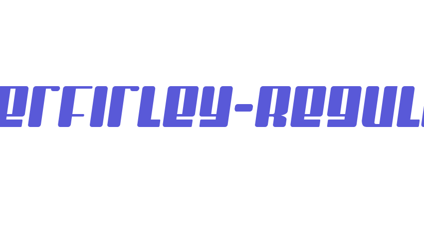 MisterFirley-Regular Font