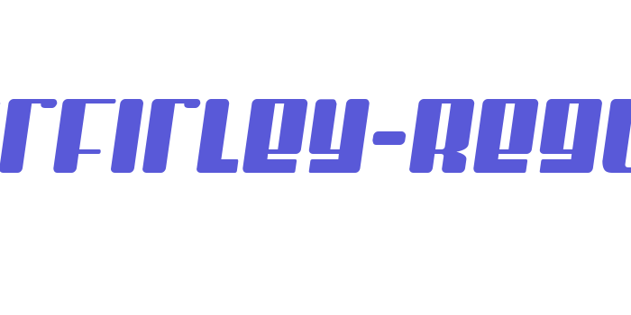 MisterFirley-Regular Font