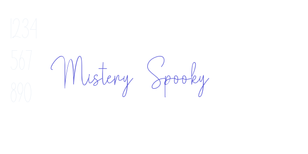 Mistery Spooky font free