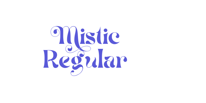 Mistic Regular Font Download