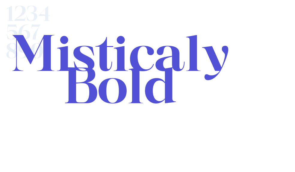 Misticaly Bold-font-download