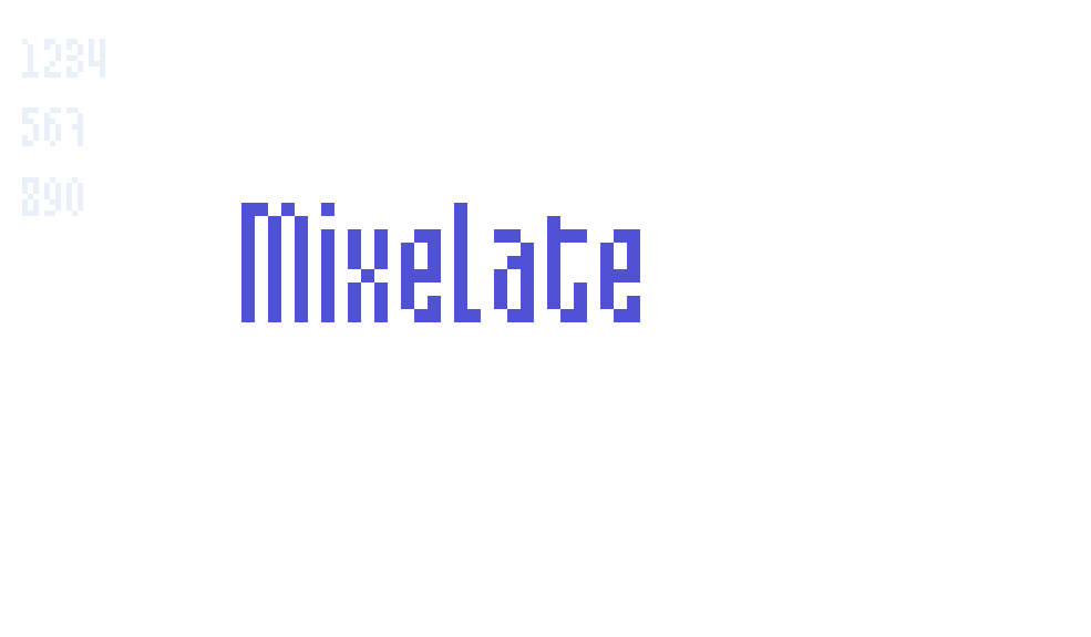 Mixelate-font-download