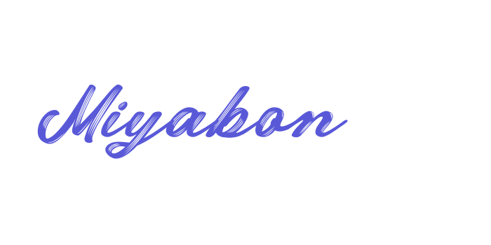 Miyabon Font