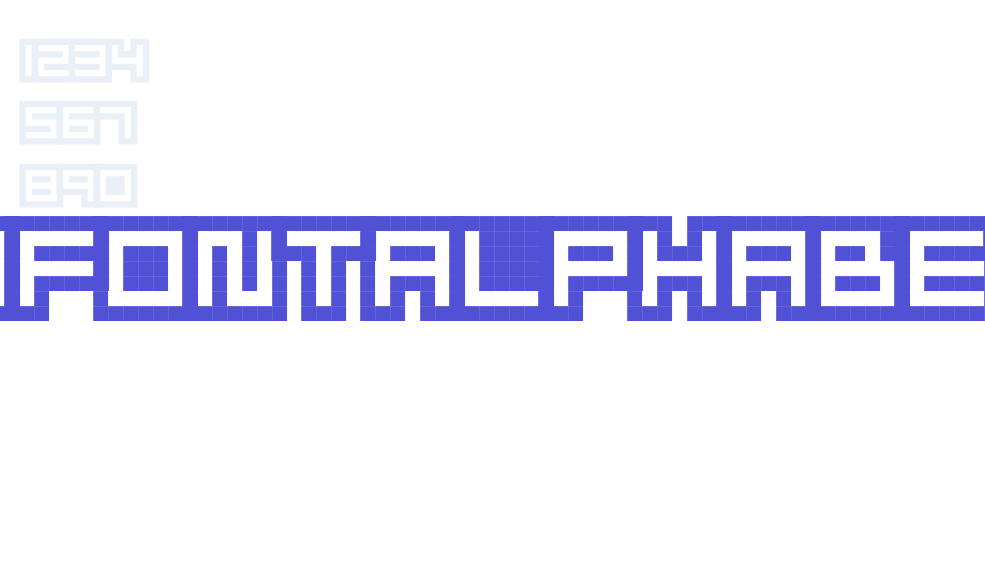 MizuFontAlphabet-font-download