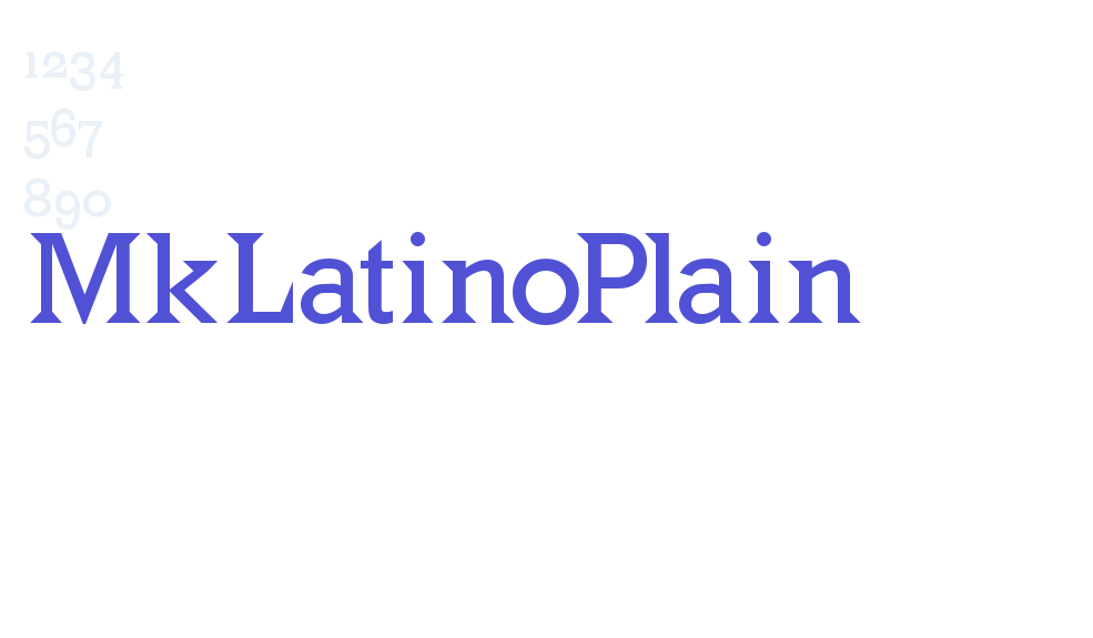 MkLatinoPlain-font-download