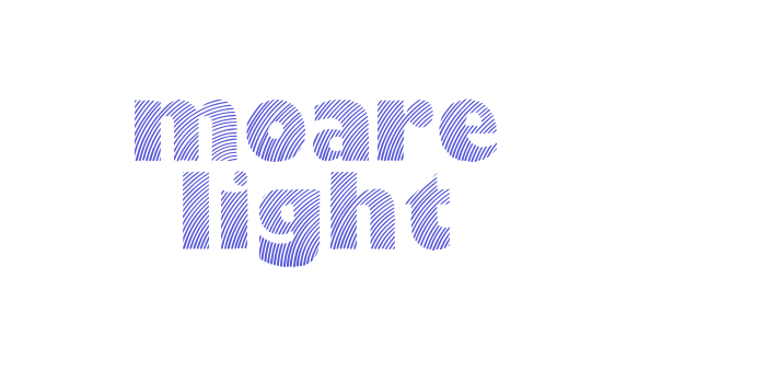 Moare Light Font Download