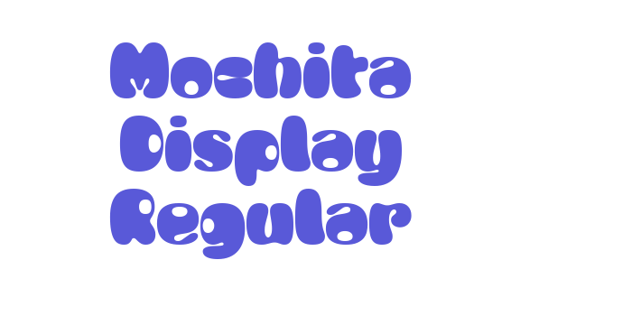 Mochita Display Regular Font Download