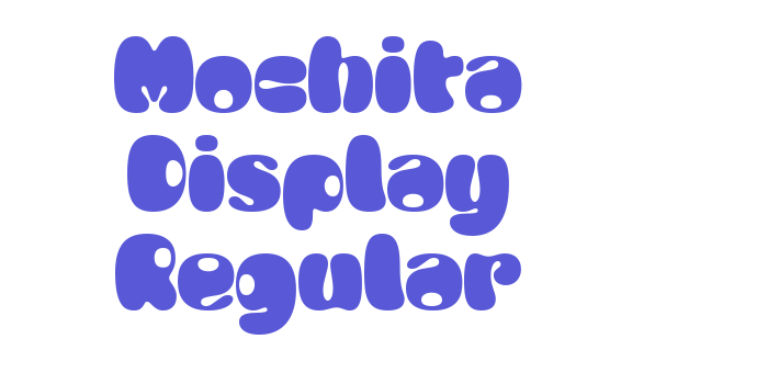 Mochita Display Regular Font