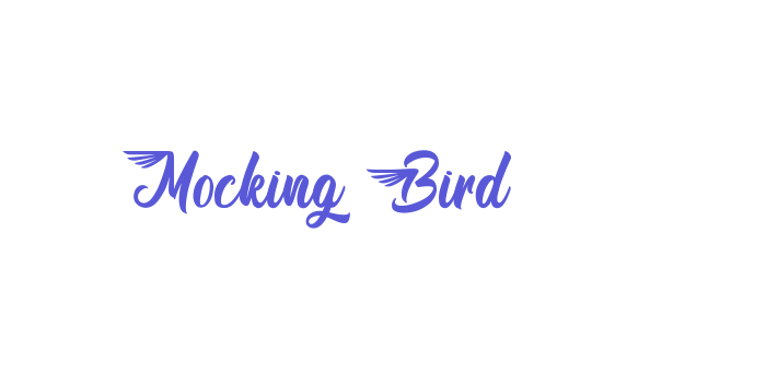 Mocking Bird Font Download