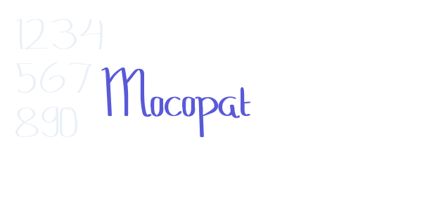 Mocopat font free