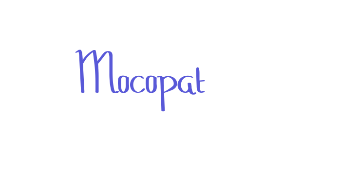 Mocopat Font