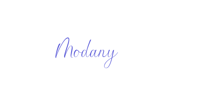 Modany Font Download