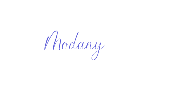 Modany Font