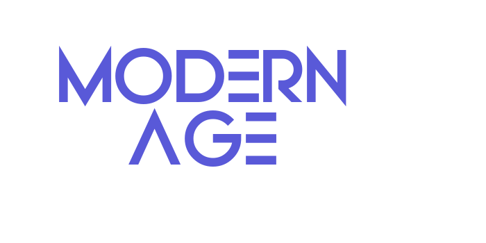 Modern Age Font