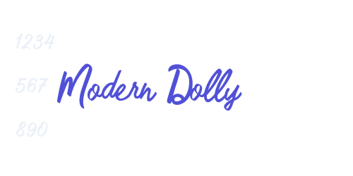 Modern Dolly-font-download