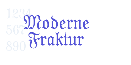 Moderne Fraktur-font-download