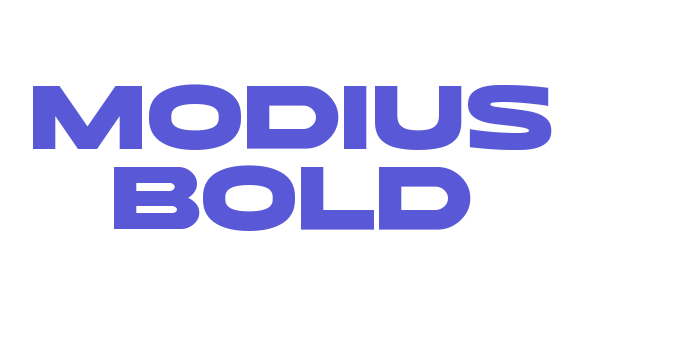 Modius Bold Font Download