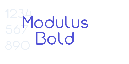 Modulus Bold-font-download