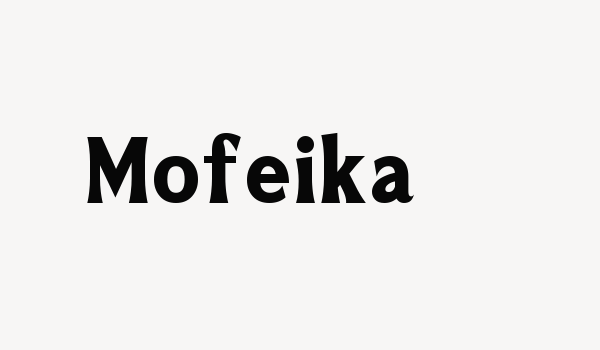 Mofeika Font