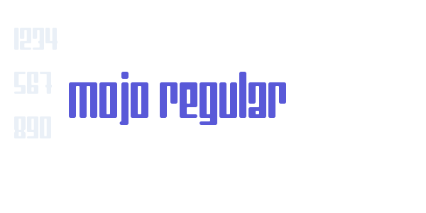 Mojo Regular font