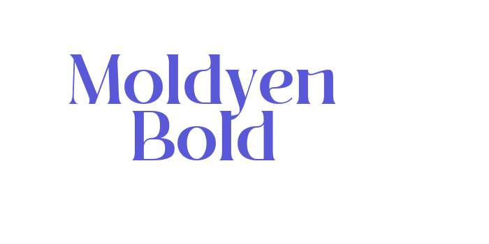 Moldyen Bold Font Download