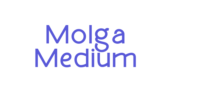 Molga Medium Font Download