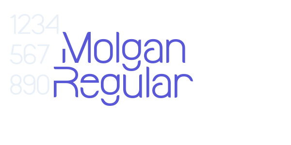 Molgan Regular font free