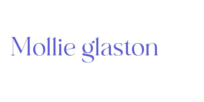 Mollie glaston Font Download