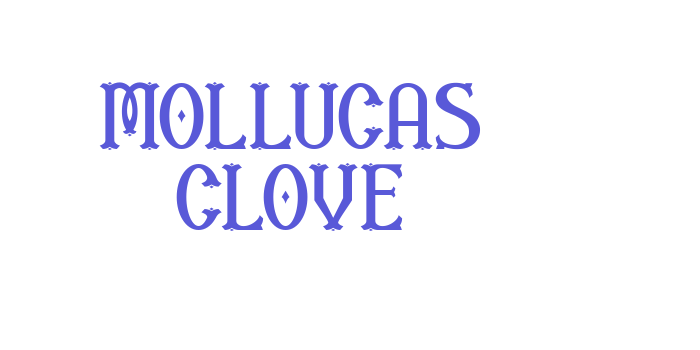 Mollucas Clove Font Download