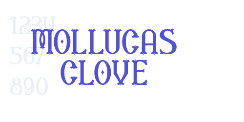 Mollucas Clove-font-download