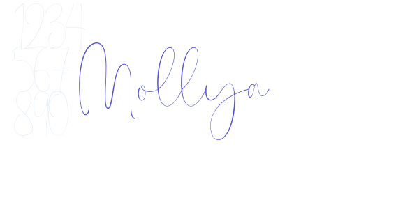 Mollya font free