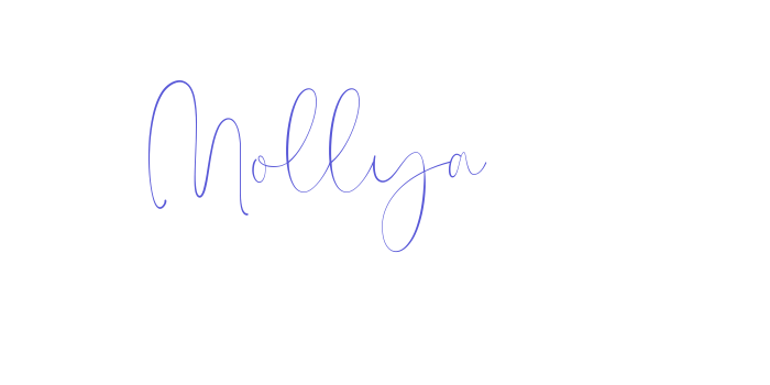 Mollya Font Download