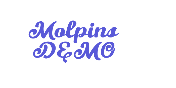 Molpins DEMO Font Download