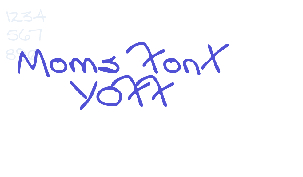 Moms Font YOFF-font-download