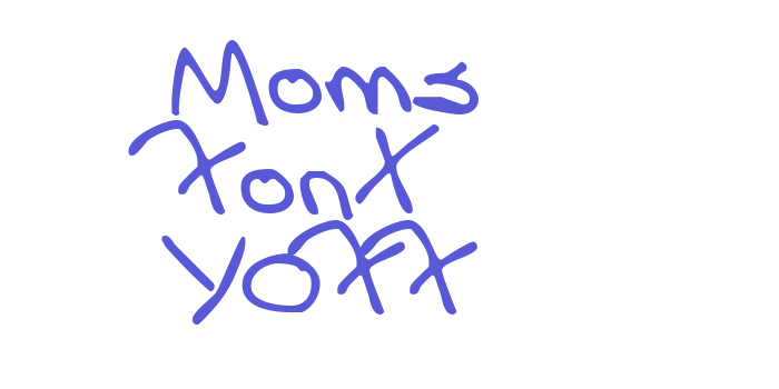 Moms Font YOFF Font